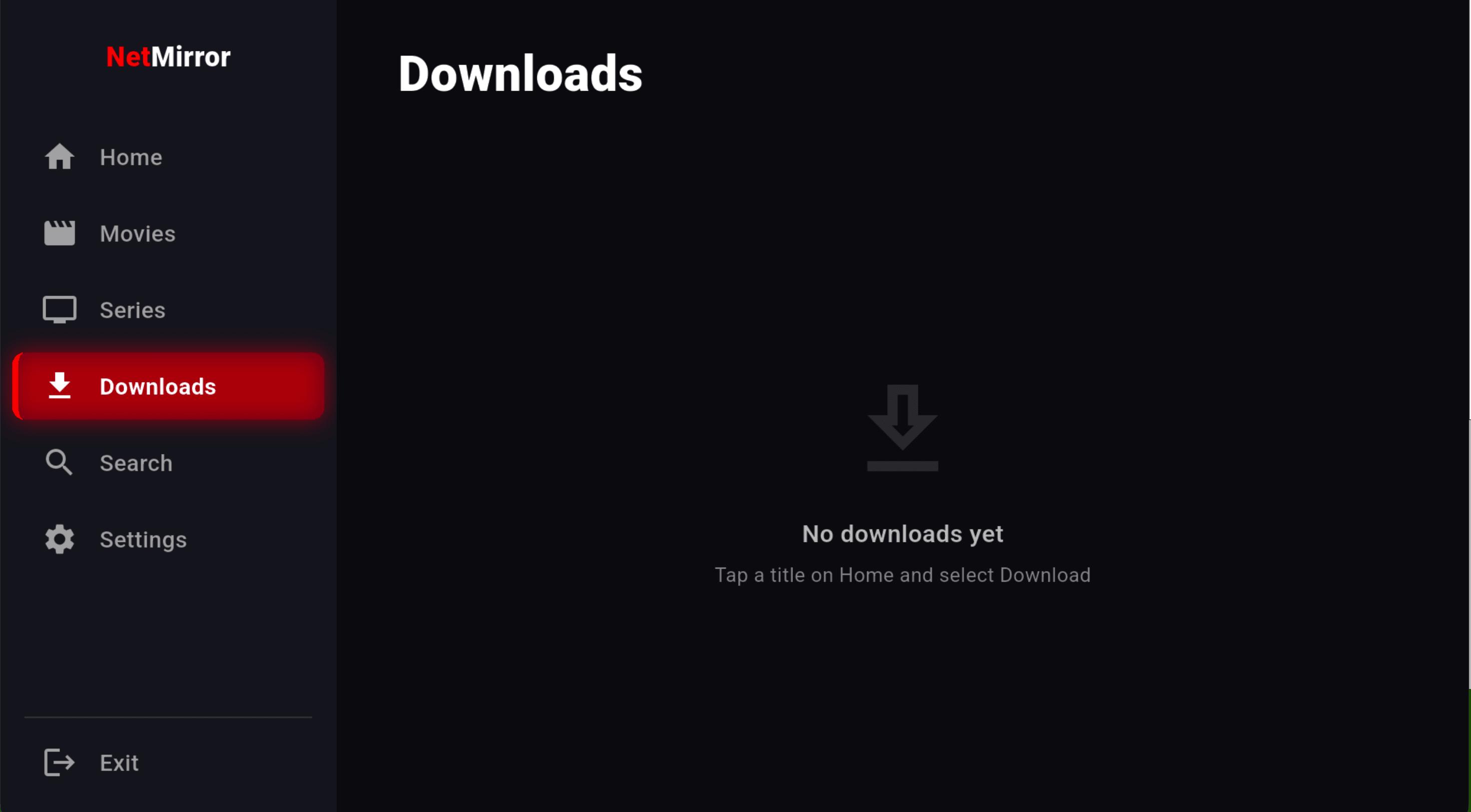 NetMirror downloads